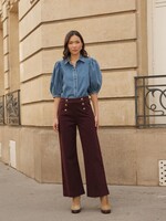 ORAIJE JEAN WIDE CROPPED VICTORINE ANKLE WIDE
