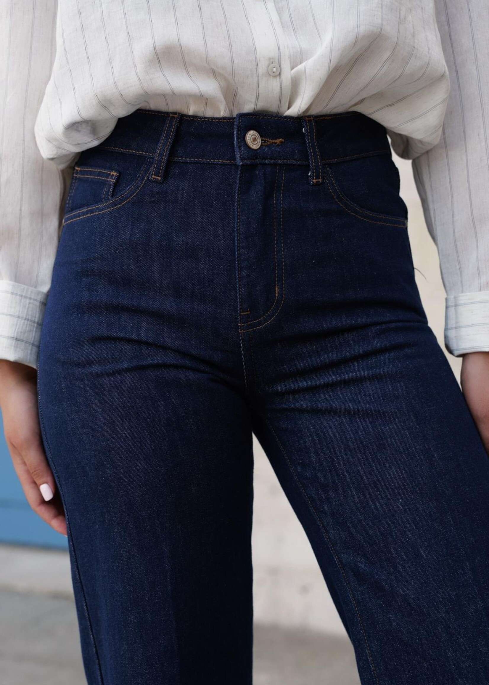 ORAIJE JEAN CROPPED WIDE LEG  VIENNA