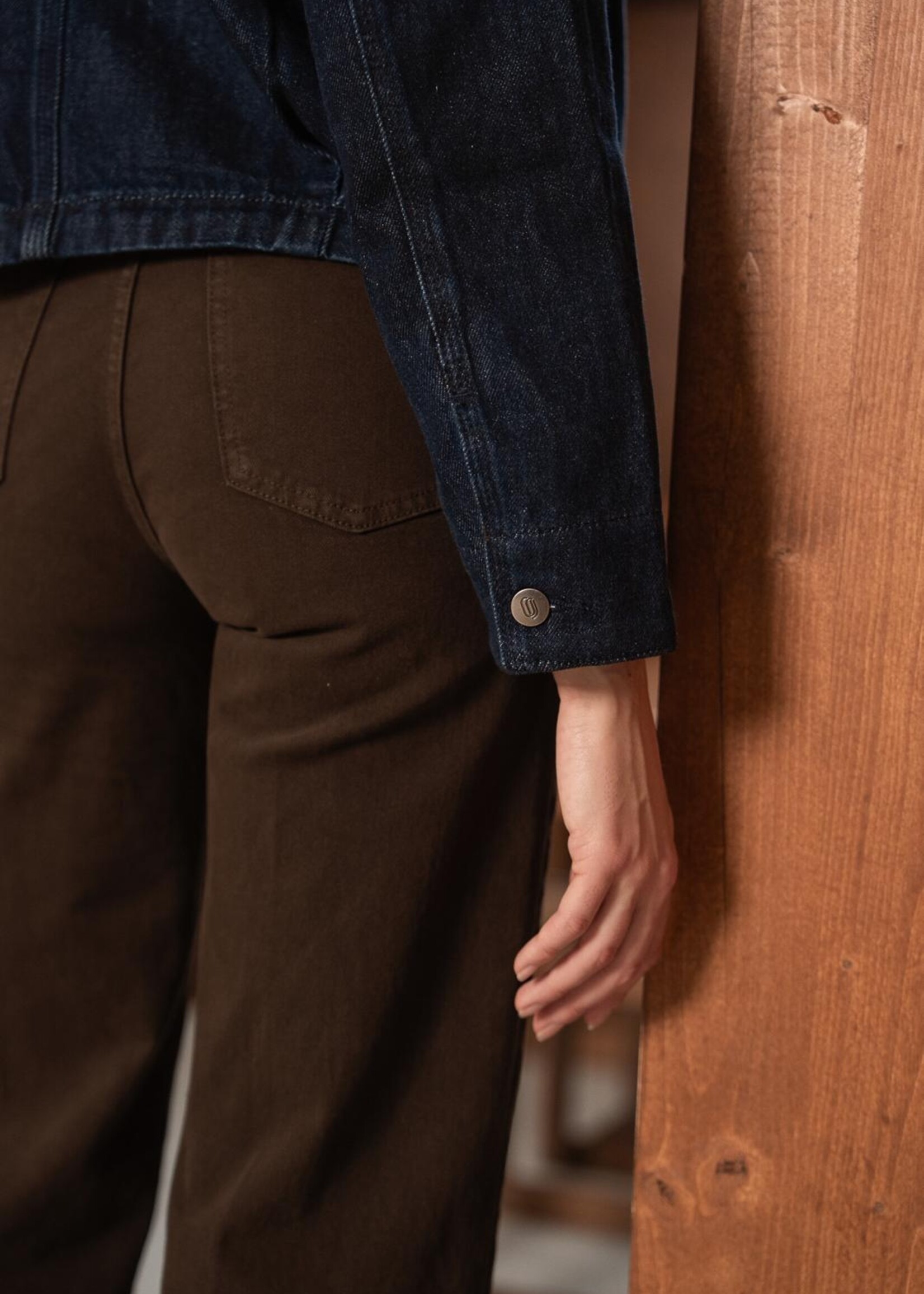 ORAIJE JEAN CROPPED WIDE LEG  VIENNA