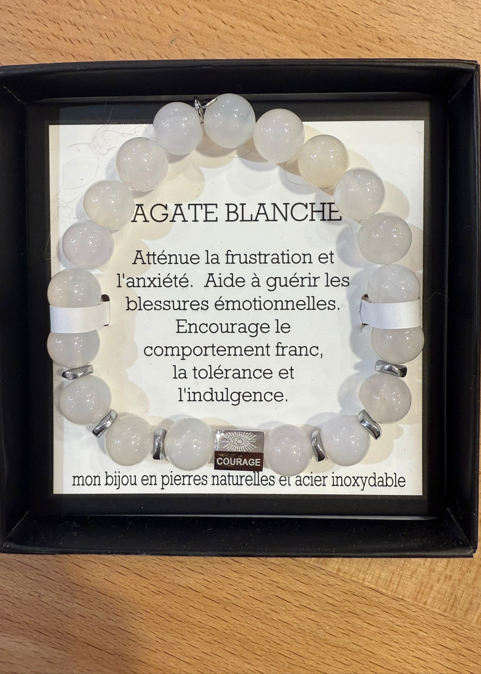 BRACELETS PIERRES SEMI-PRECIEUSES HOMMES