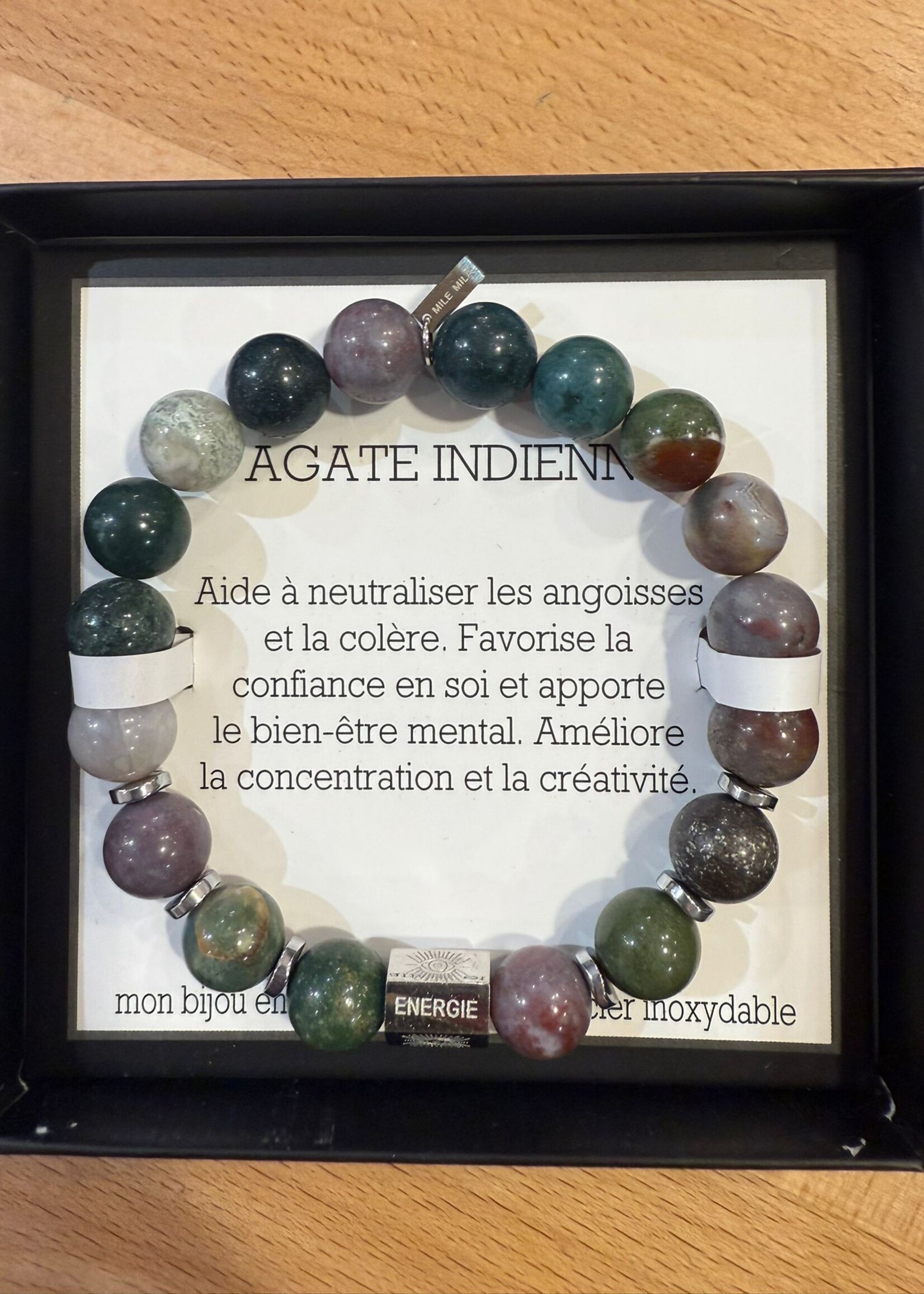 BRACELETS PIERRES SEMI-PRECIEUSES HOMMES