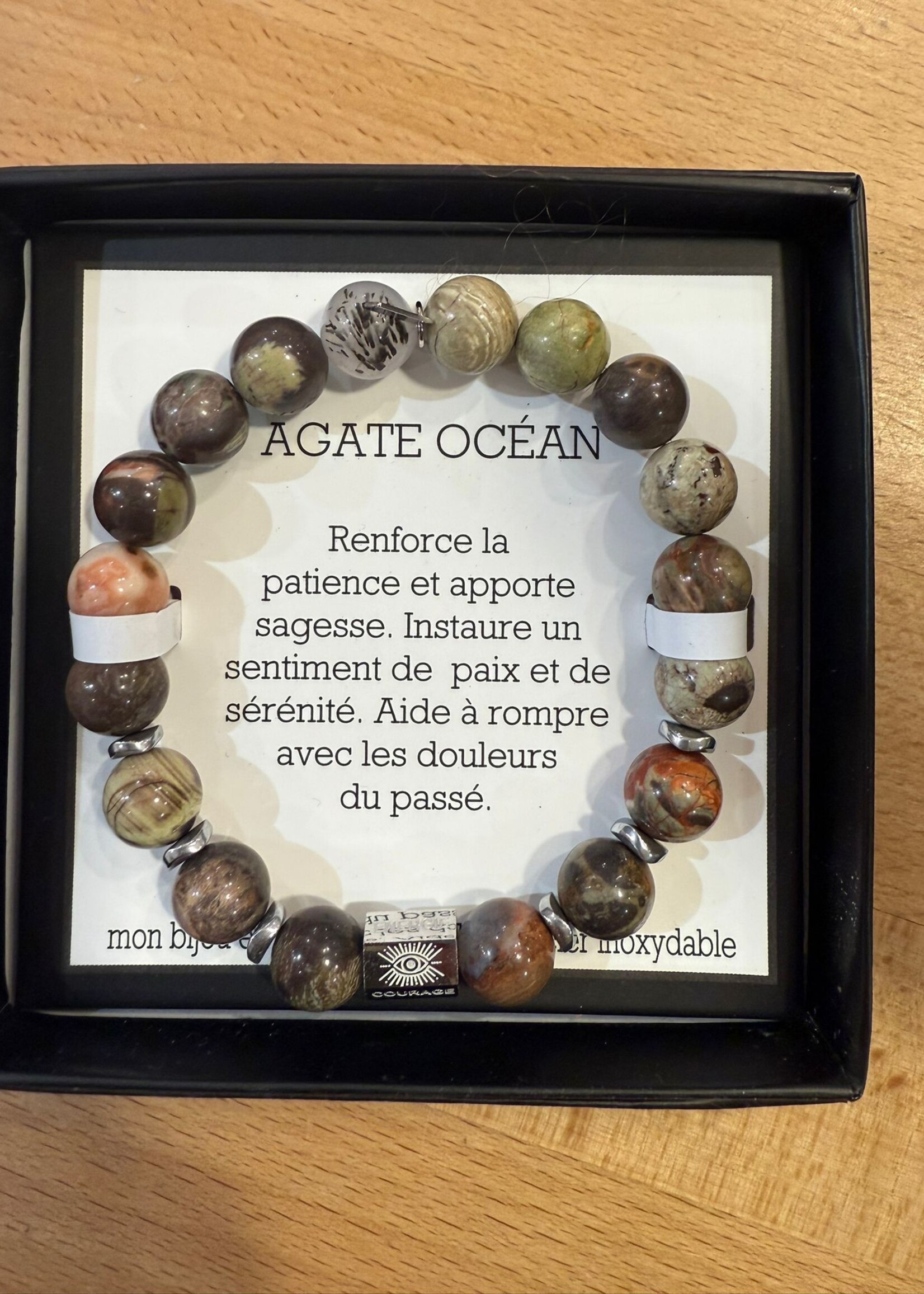 BRACELETS PIERRES SEMI-PRECIEUSES HOMMES