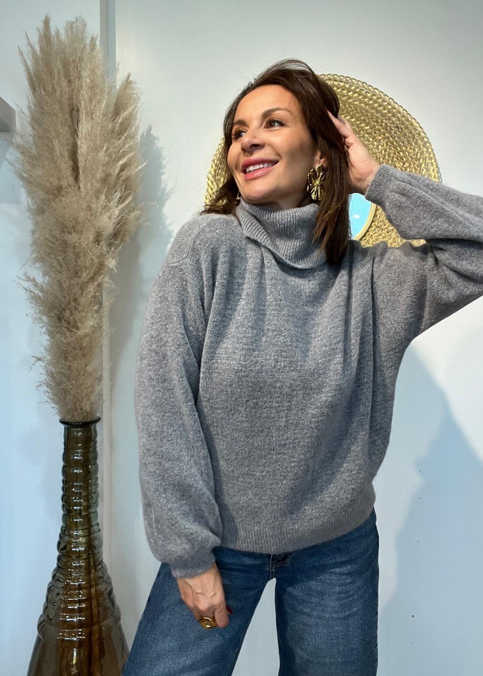 PULL COL ROULE BABY ALPAGA