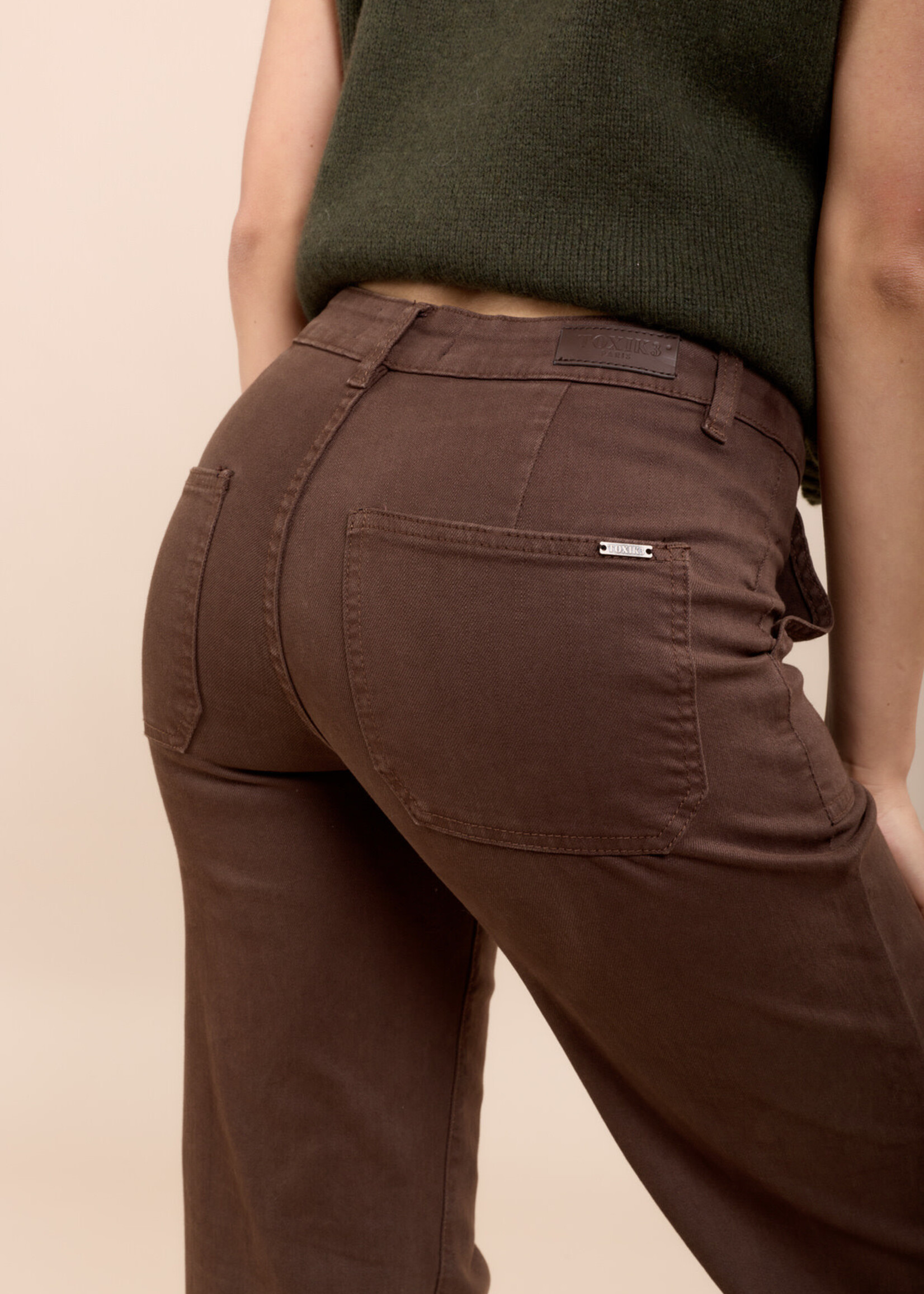 TOXIK3 JEAN FLARE GRANDES POCHES