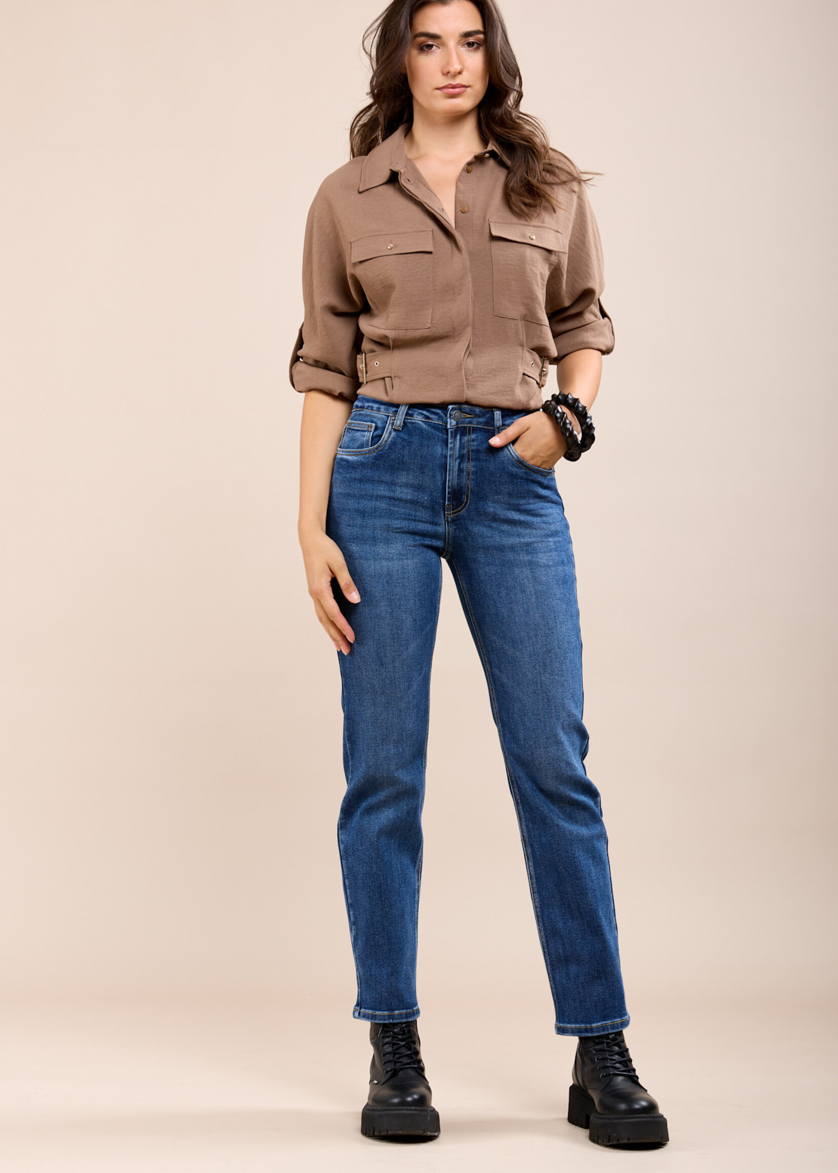 TOXIK3 JEAN COUPE DROITE TAILLE STANDARD