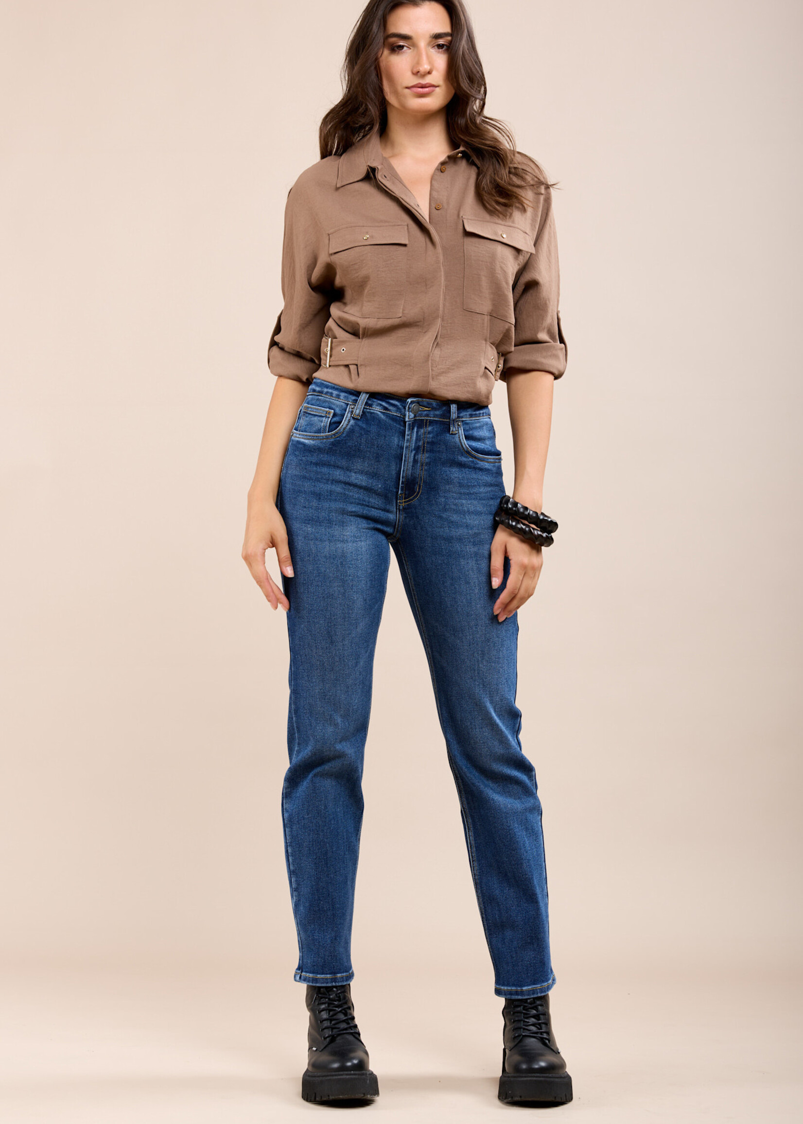 TOXIK3 JEAN COUPE DROITE TAILLE STANDARD