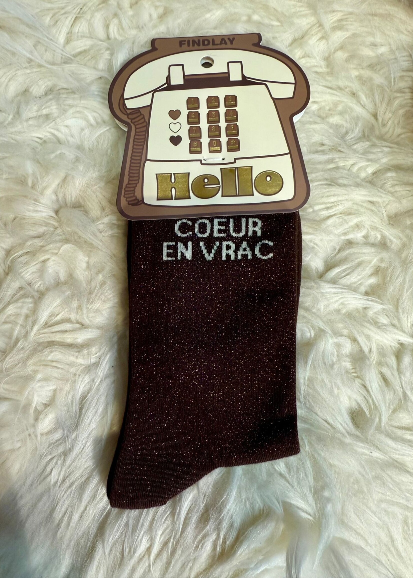 PM MÈRE & FILLE GLITTER SOKKEN