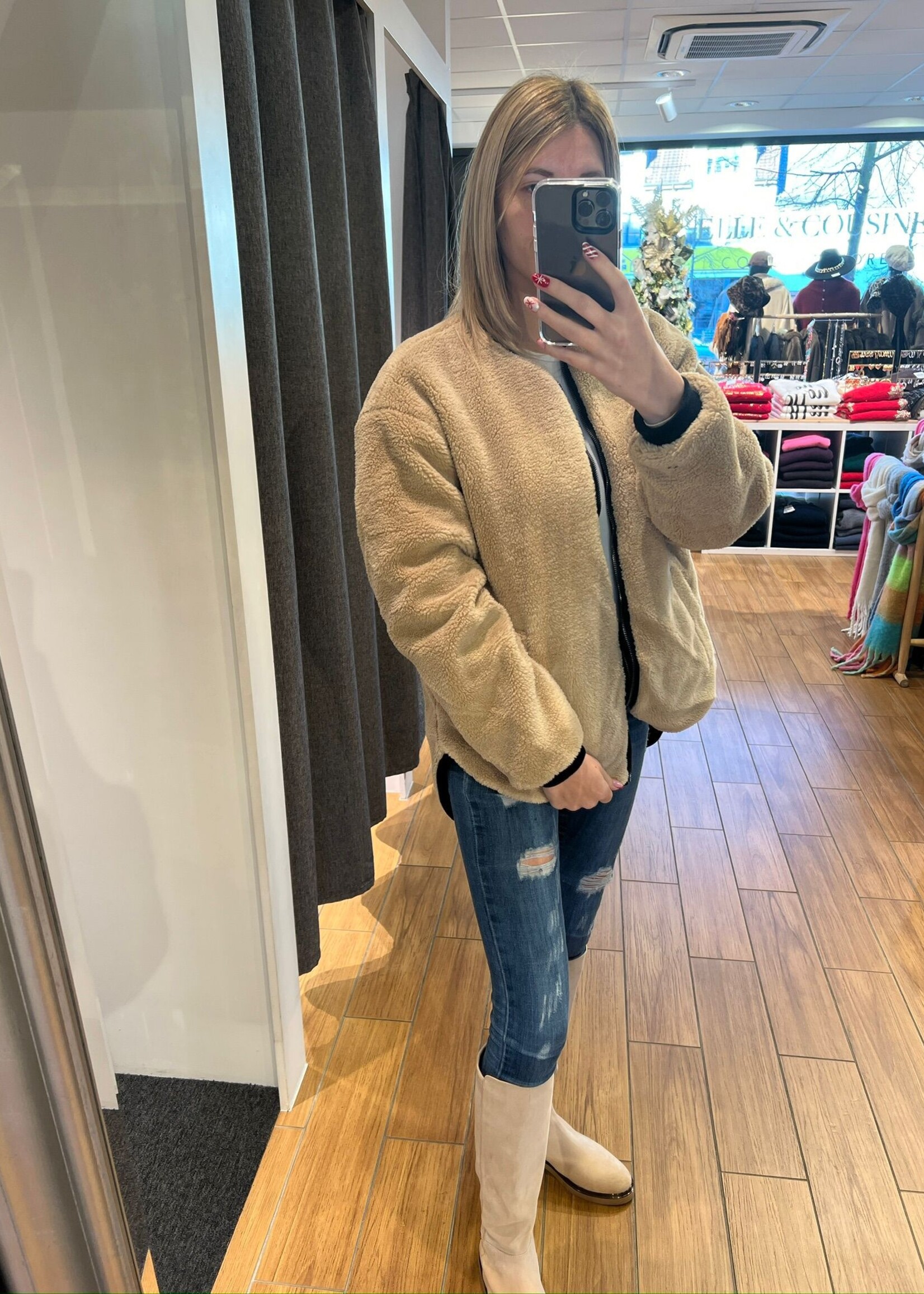 SO SWEET VESTE MATELASSÉ REVERSIBLE