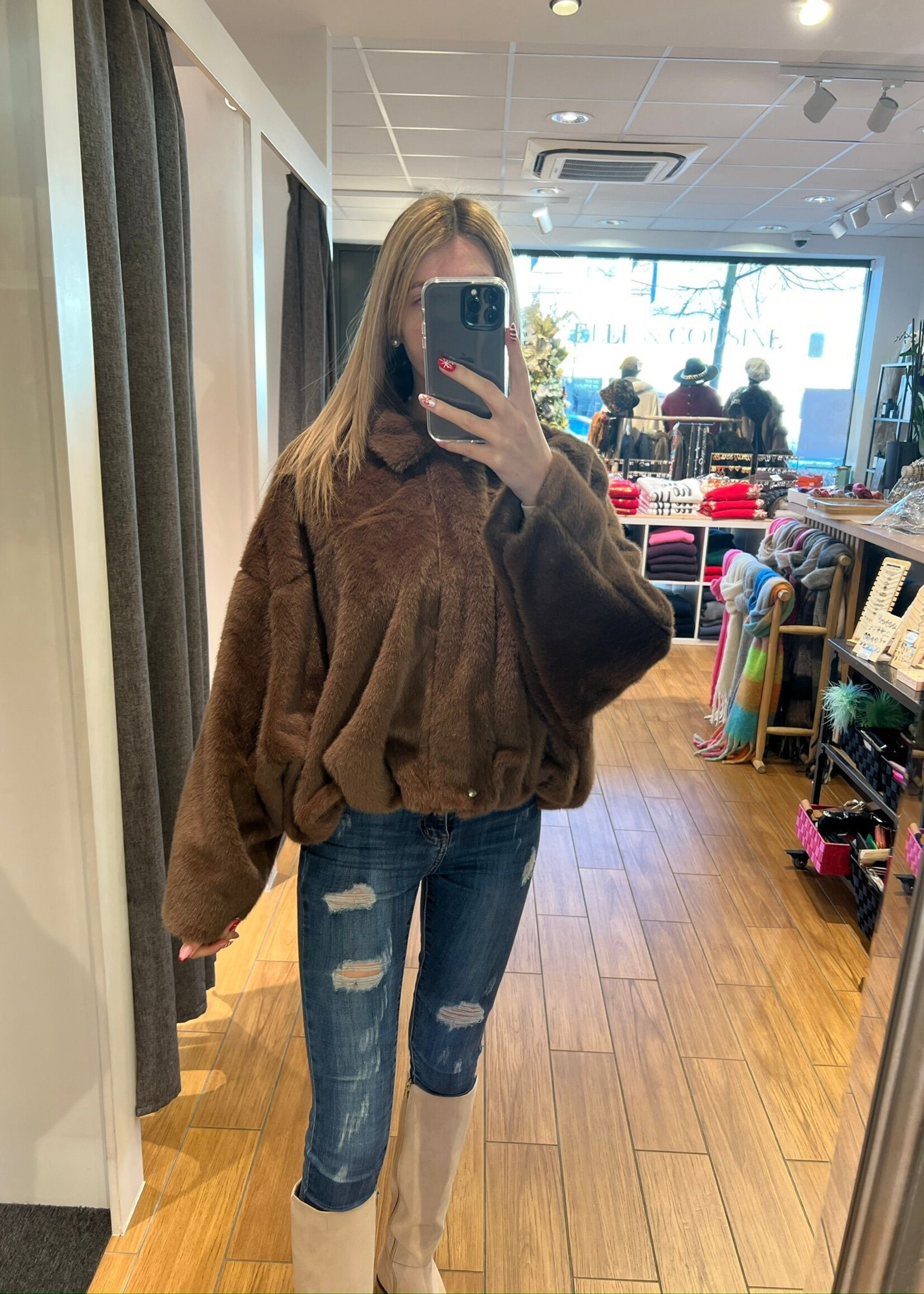 BOMBERJAS FAUX-FUR