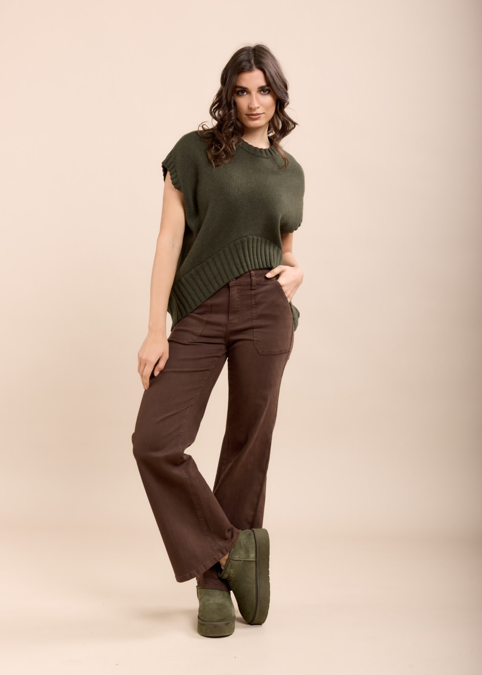 TOXIK3 JEAN FLARE GRANDES POCHES