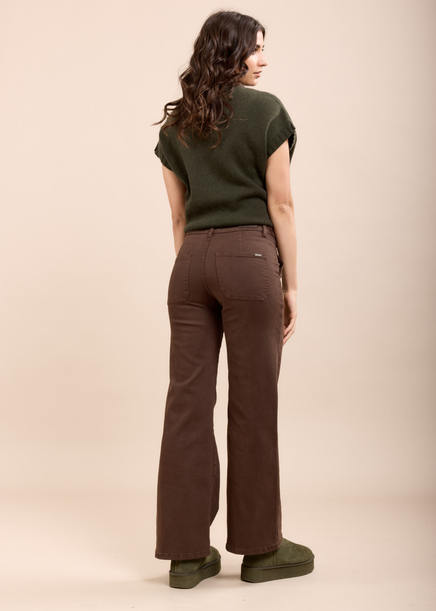 TOXIK3 JEAN FLARE GRANDES POCHES