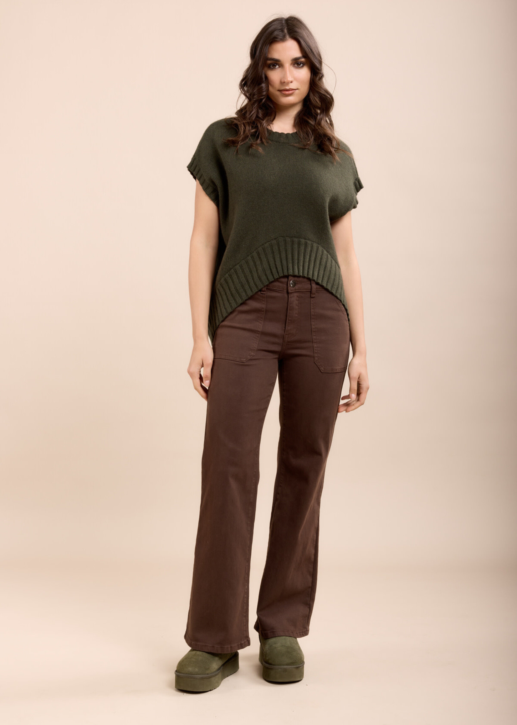 TOXIK3 JEAN FLARE GRANDES POCHES