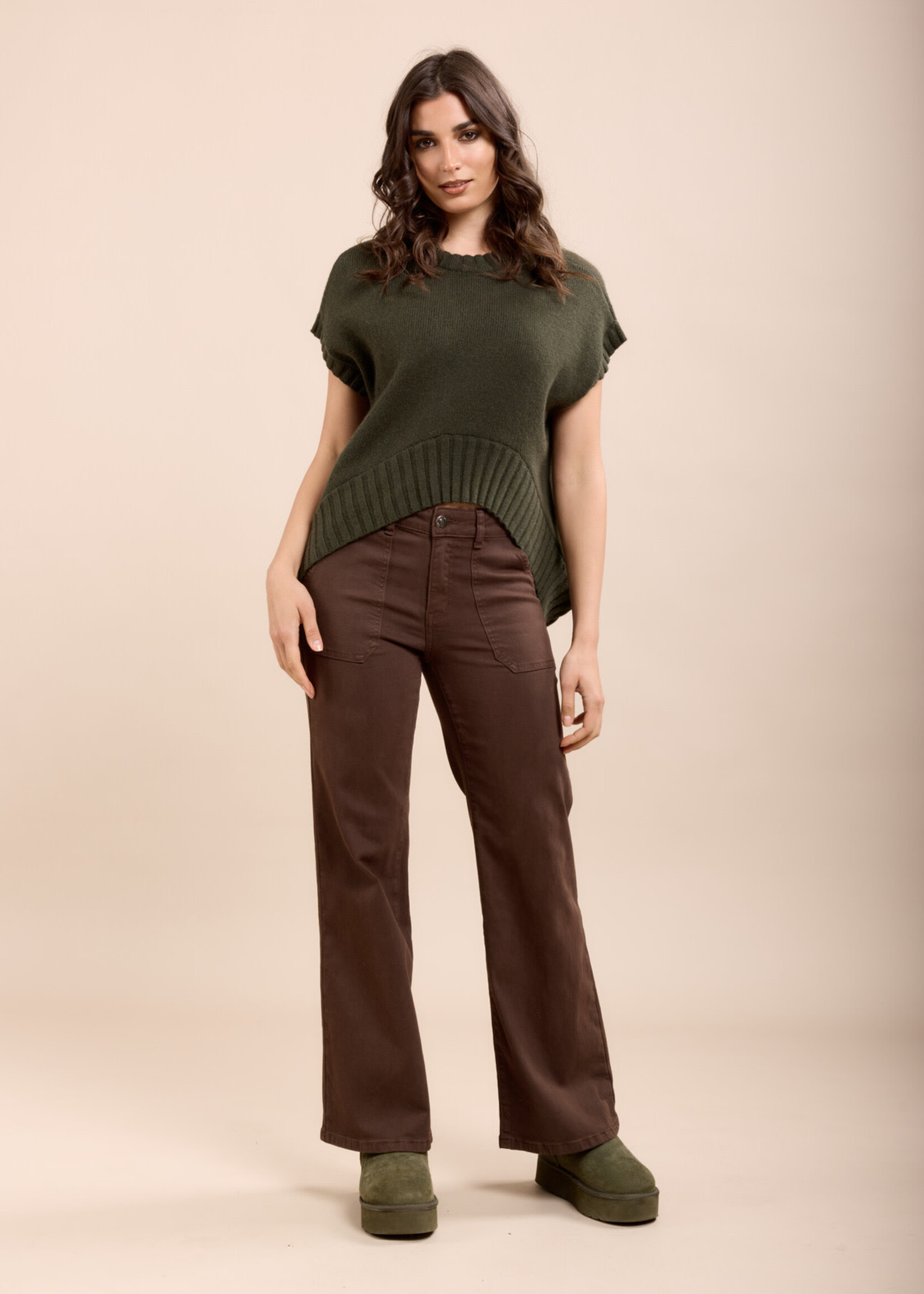 TOXIK3 JEAN FLARE GRANDES POCHES