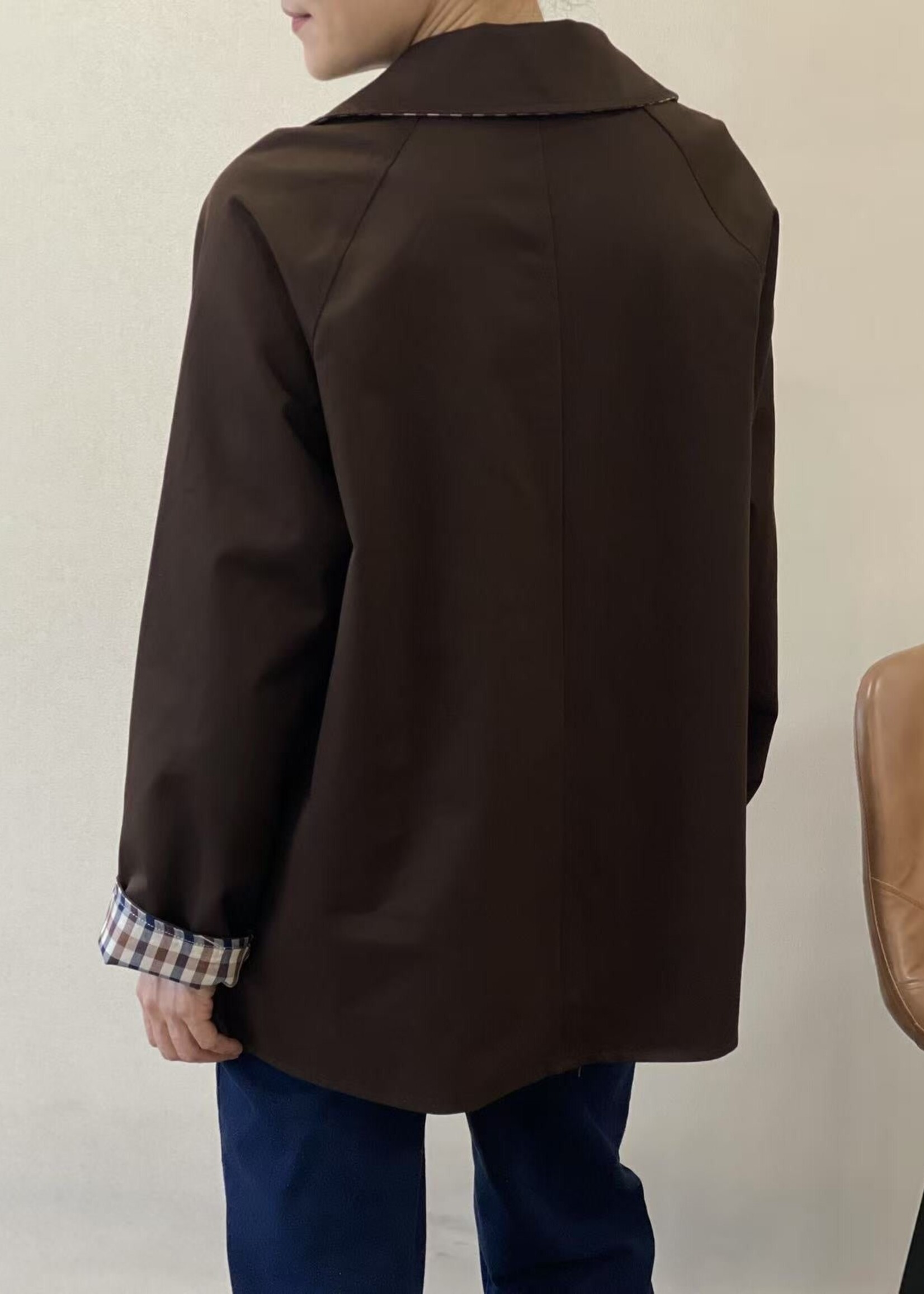 VESTE MI LONGUE - RÉVERSIBLE