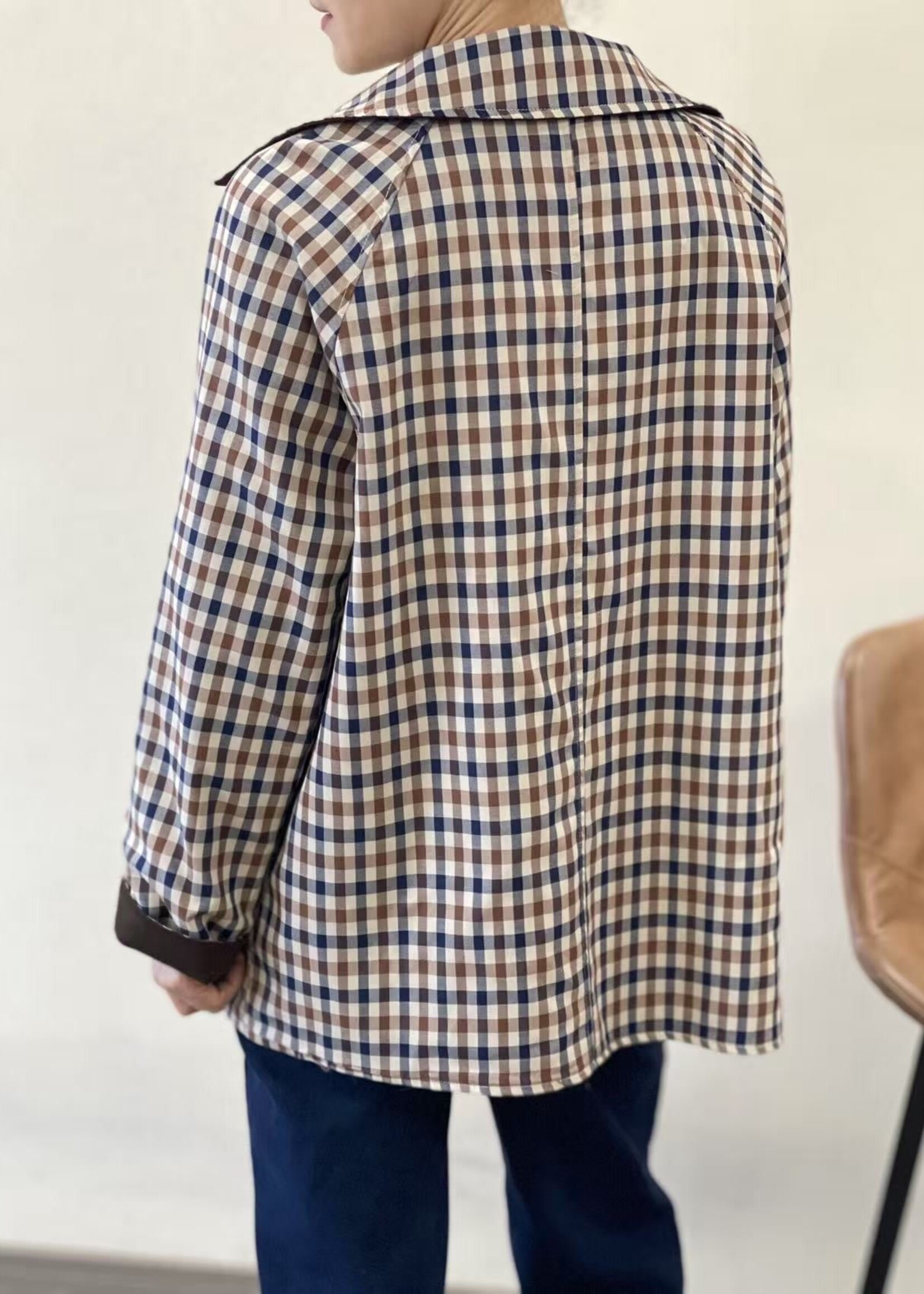 VESTE MI LONGUE - RÉVERSIBLE