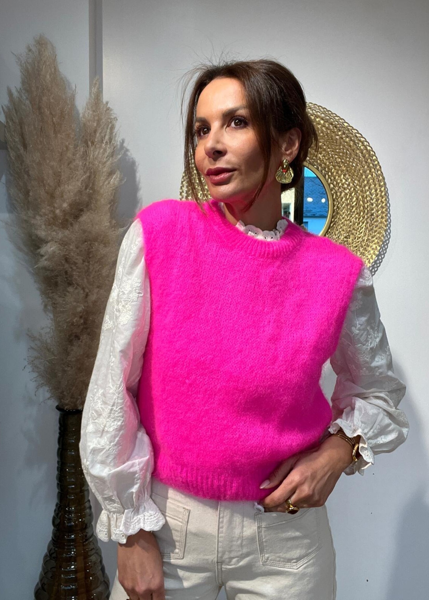 Débardeur en Kid Mohair – Douceur & Légèreté