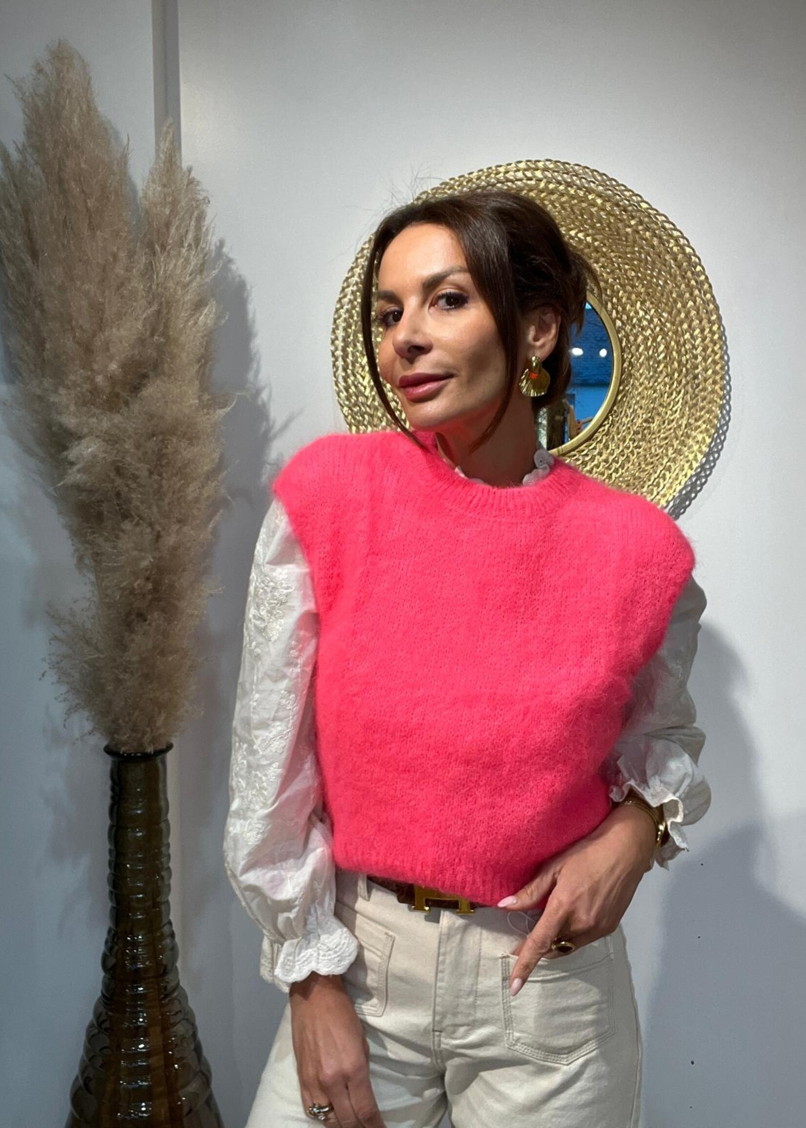 ELLE & COUSINE Kid Mohair trui – Zacht & Luchtig