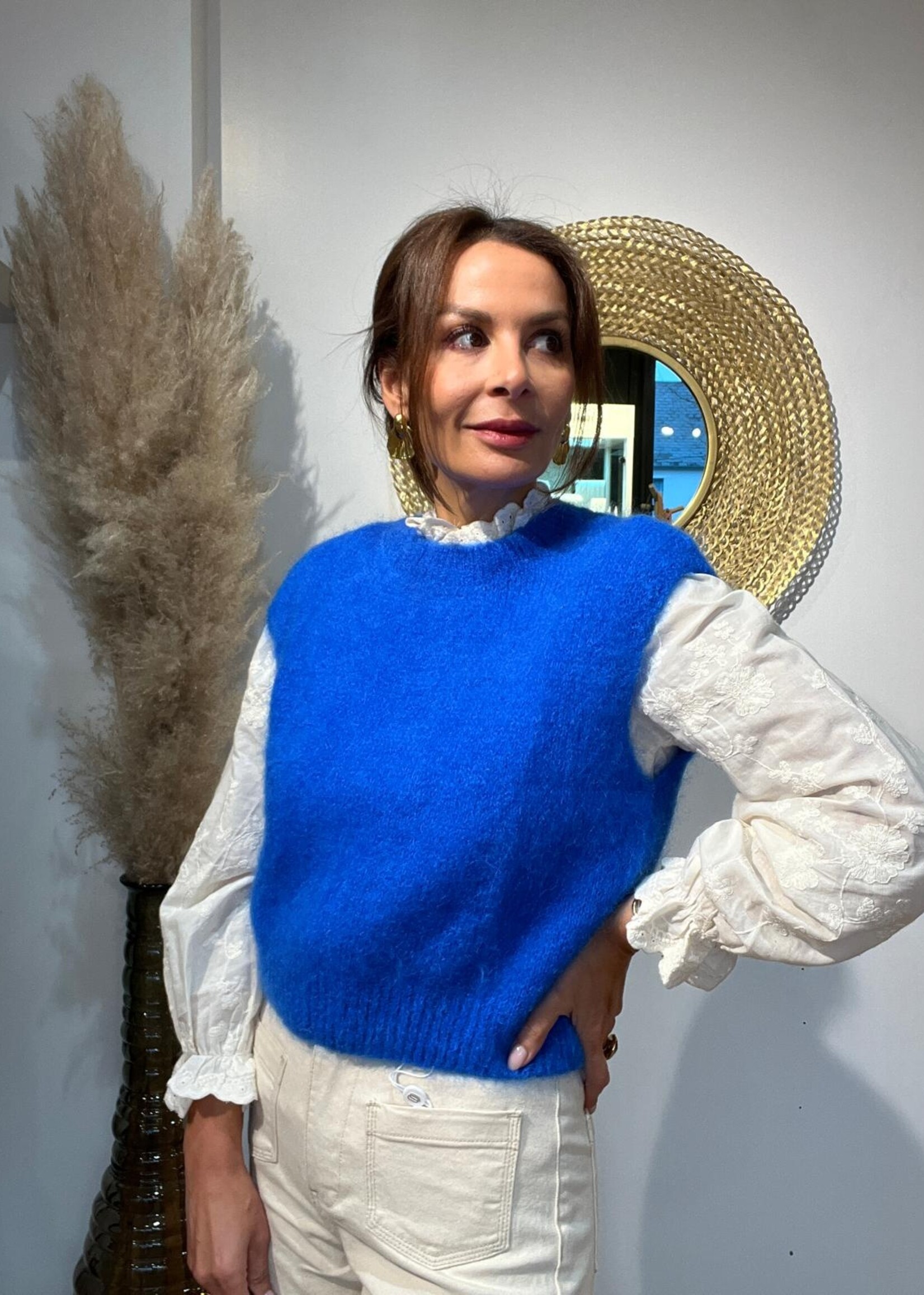 ELLE & COUSINE Kid Mohair trui – Zacht & Luchtig