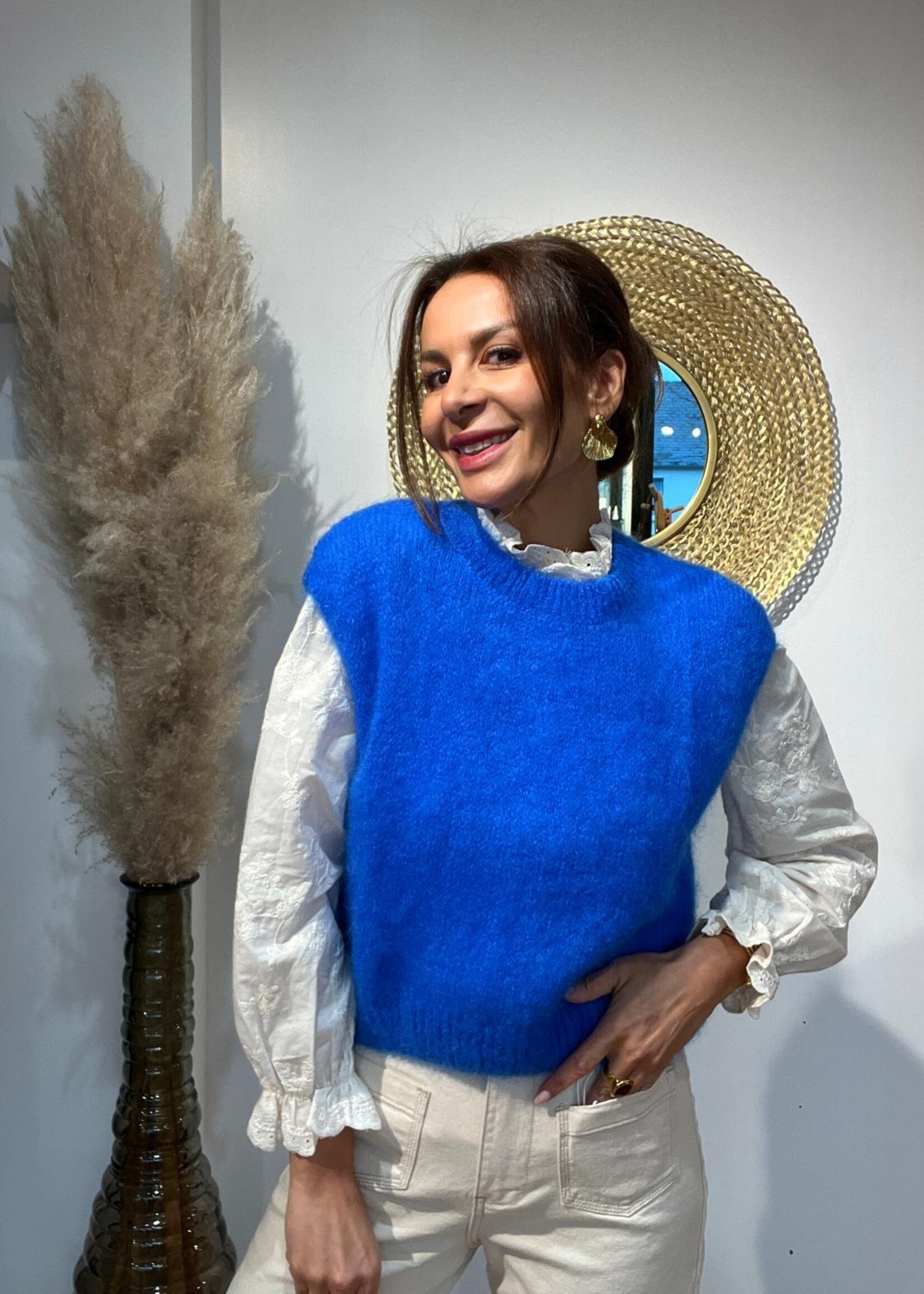 Débardeur en Kid Mohair – Douceur & Légèreté