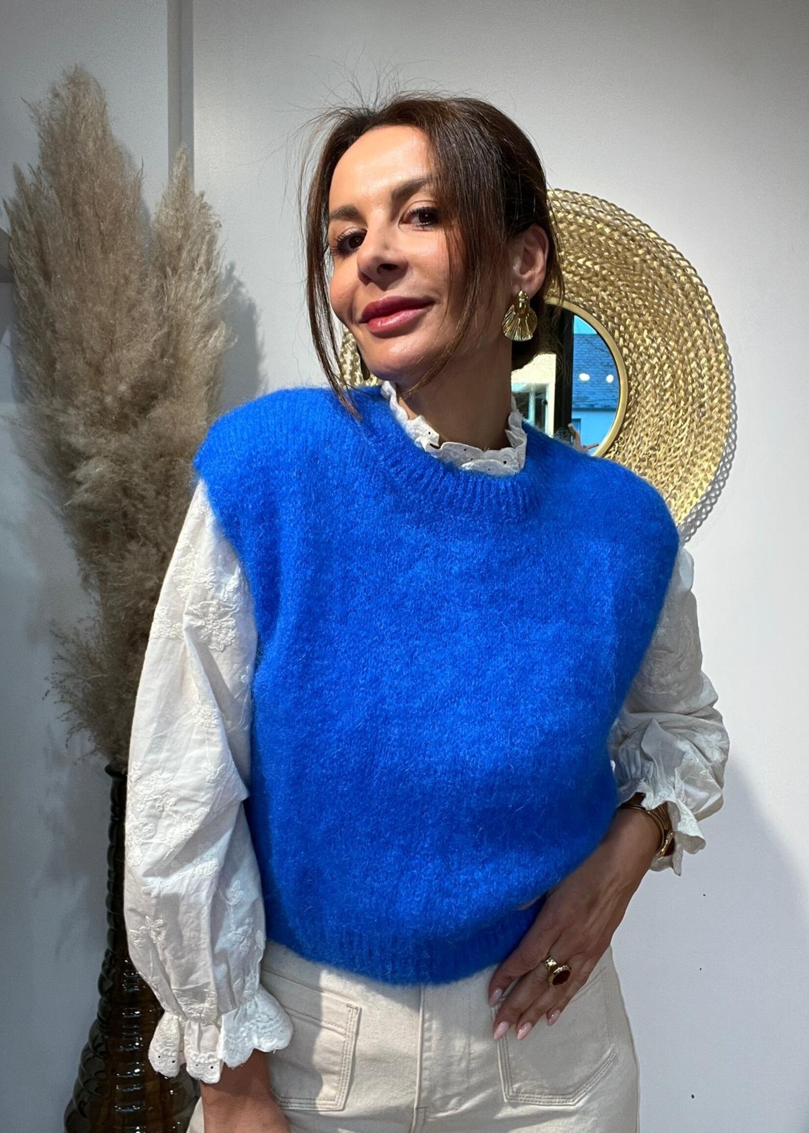 Débardeur en Kid Mohair – Douceur & Légèreté