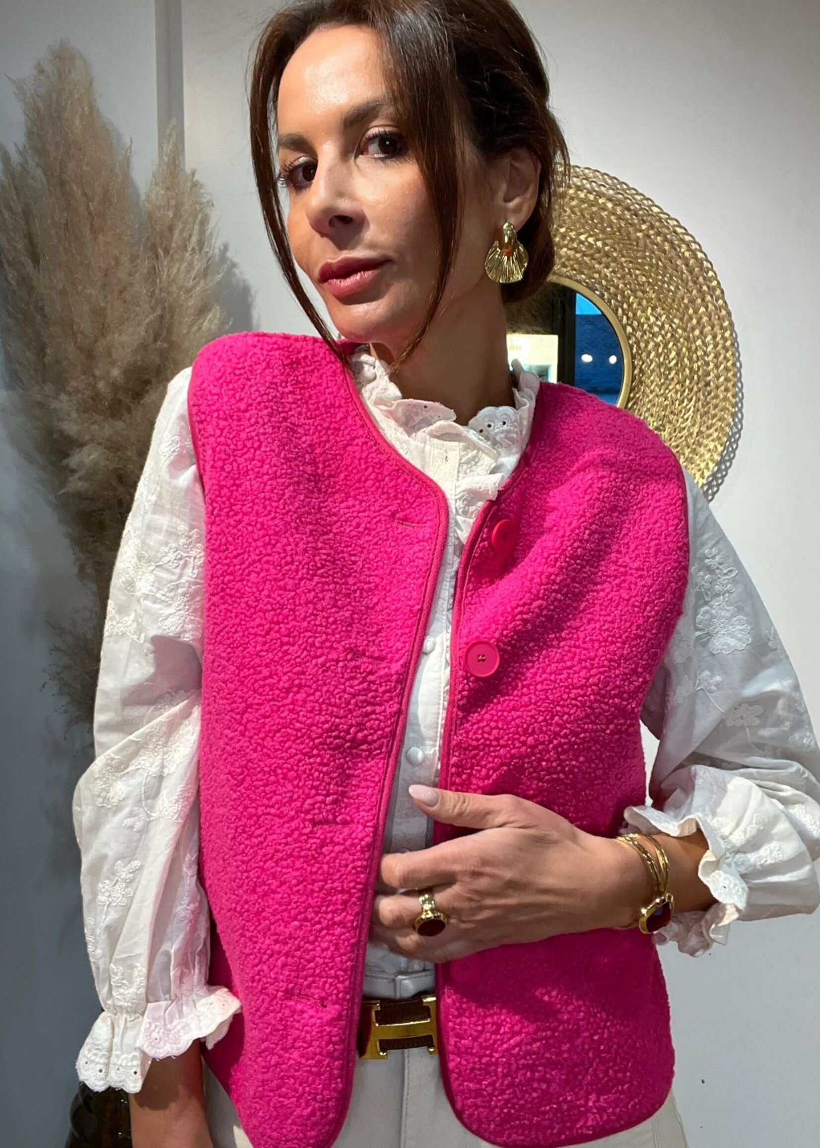 GILET MOUMOUTE A BOUTONS