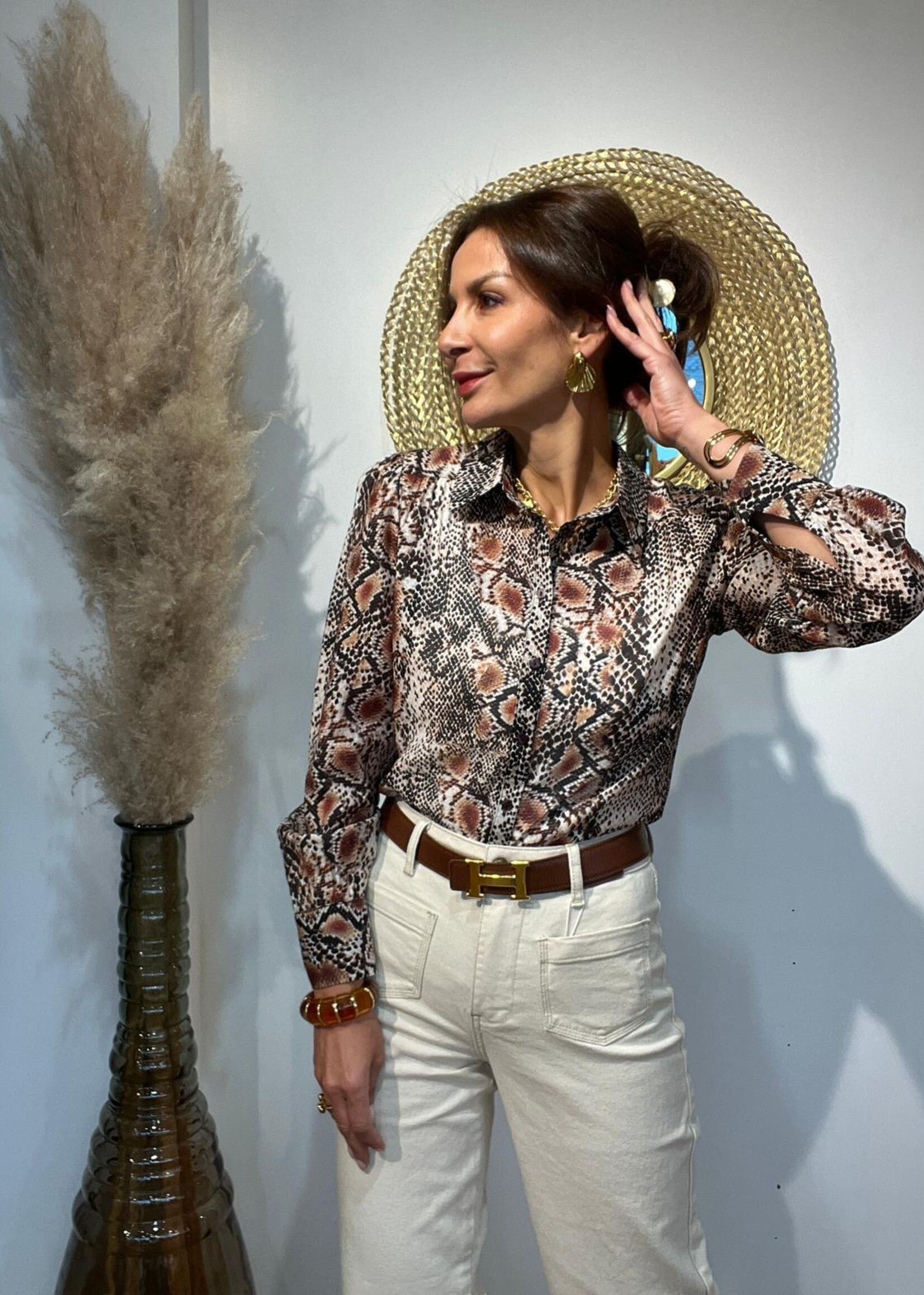 CHEMISE IMPRIMÉ REPTILE