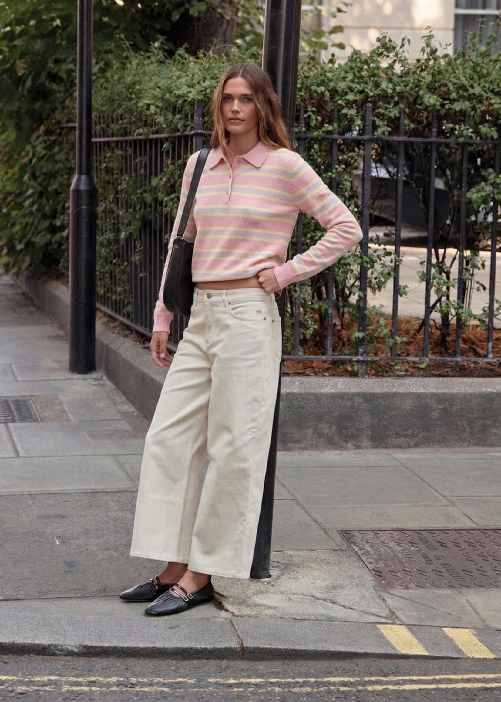 POLO PINK LIGNÉ - ONE SIZE