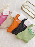 Chaussettes pailletées - maman d’amour