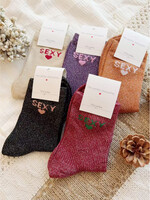 GLITTERSOKKEN - SEXY