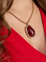 KOSMIC PENDANT SHAPED FACET - MELANO