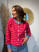 GILET A RAYURES BEATA - ONE SIZE