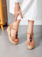 SANDALES COMPENSÉES LISA