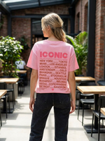 TSHIRT ICONIC PINK - ONE SIZE