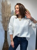 PULL EN MAILLE NOEUDS DANS LE DOS