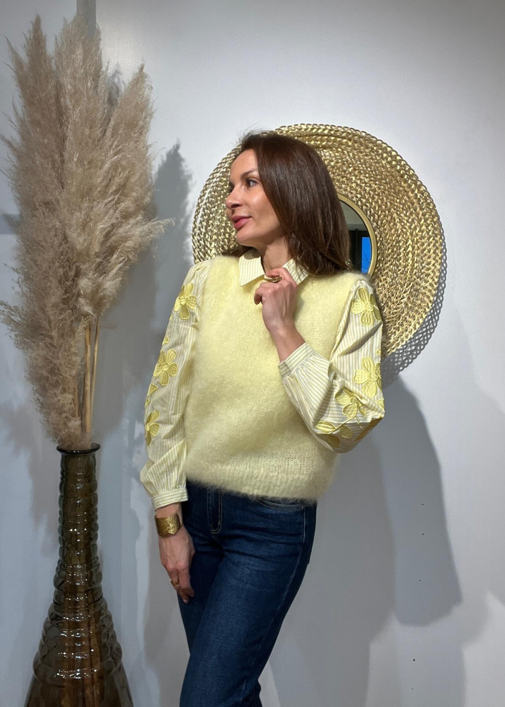 Débardeur en Kid Mohair – Douceur & Légèreté