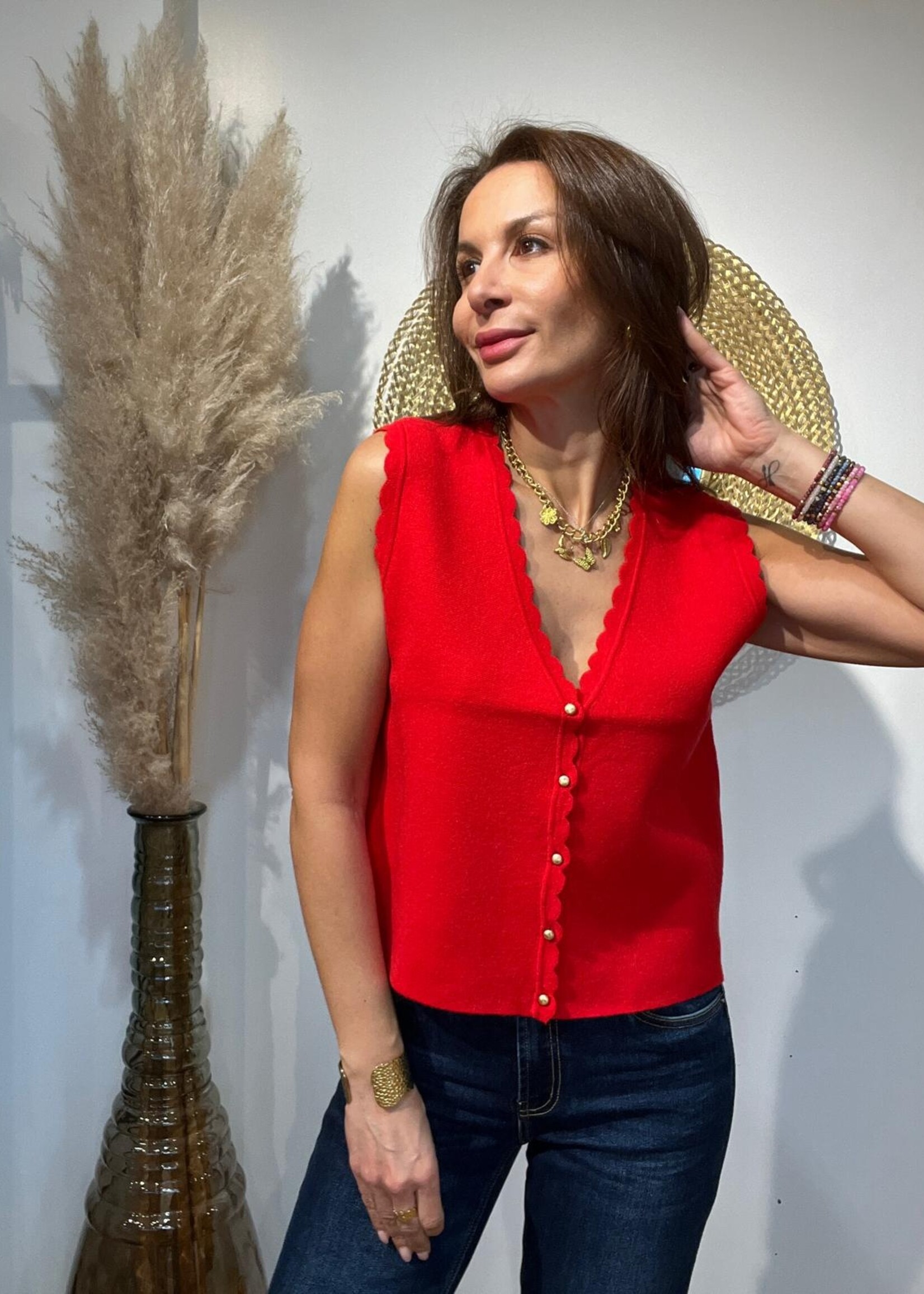 GILET SANS MANCHES VALENTINE