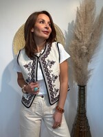 GILET AZTEC SANS MANCHES - ONE SIZE