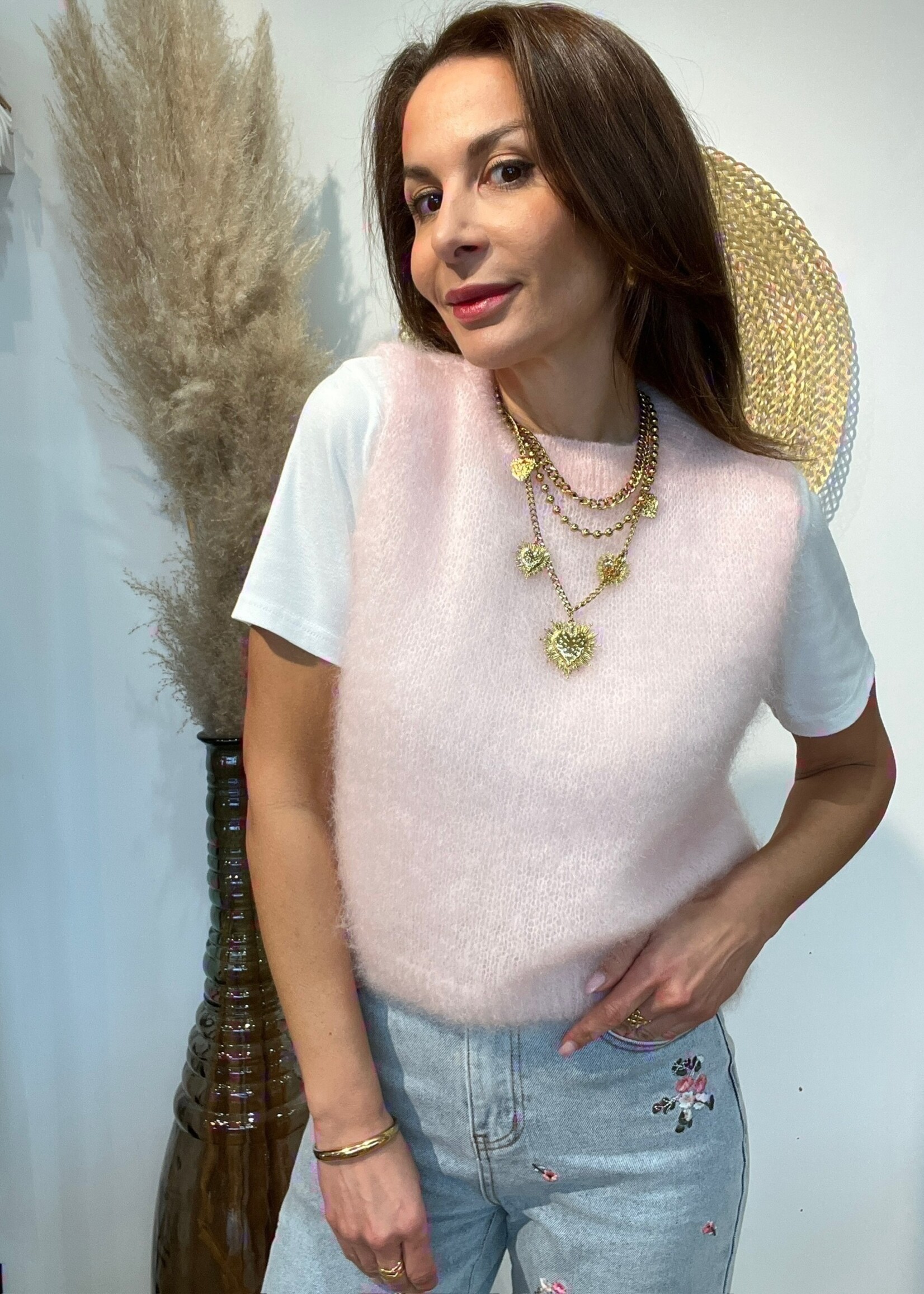 Débardeur en Kid Mohair – Douceur & Légèreté