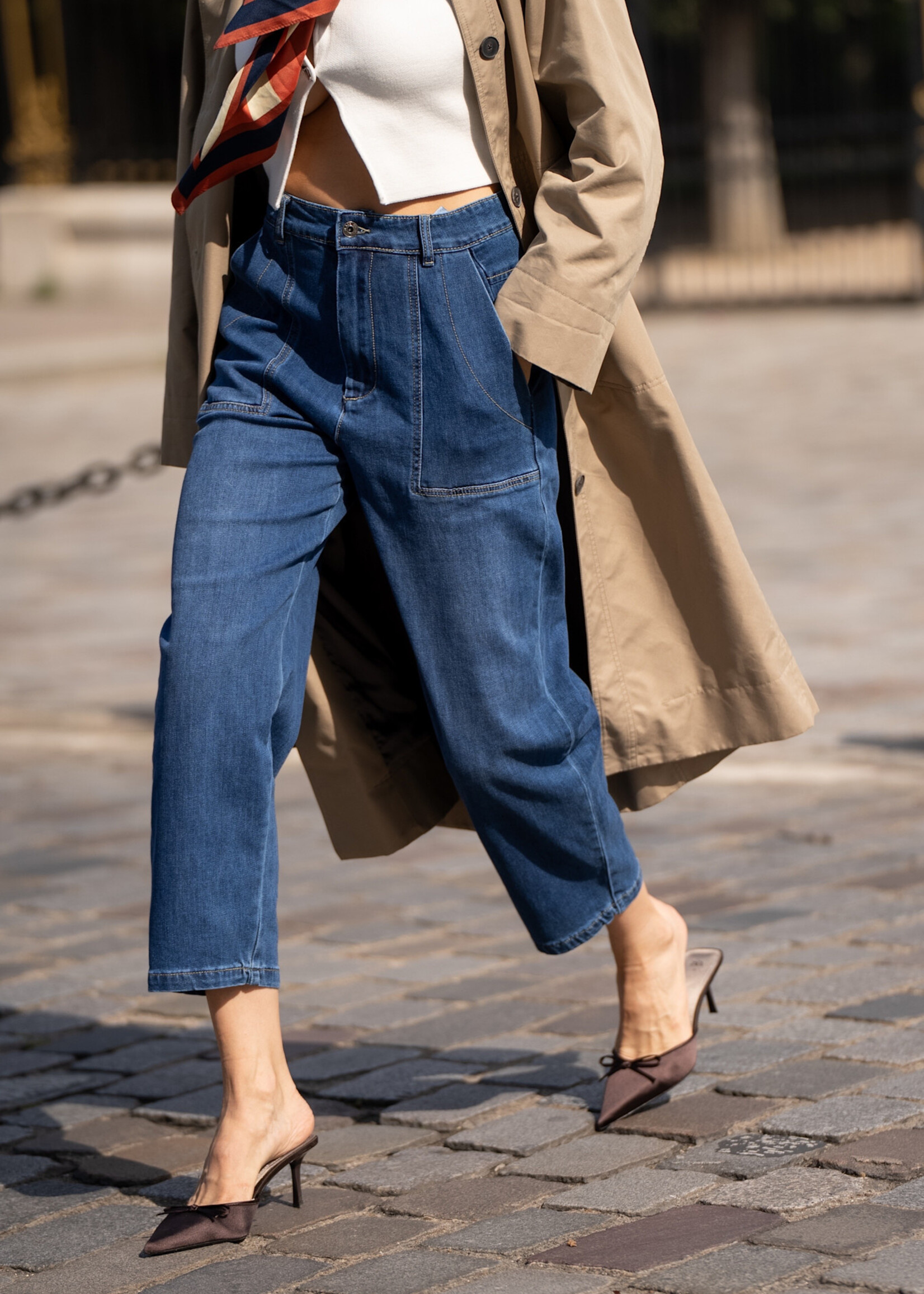 Jean Ballon avec Jolies Poches – Confort et Style