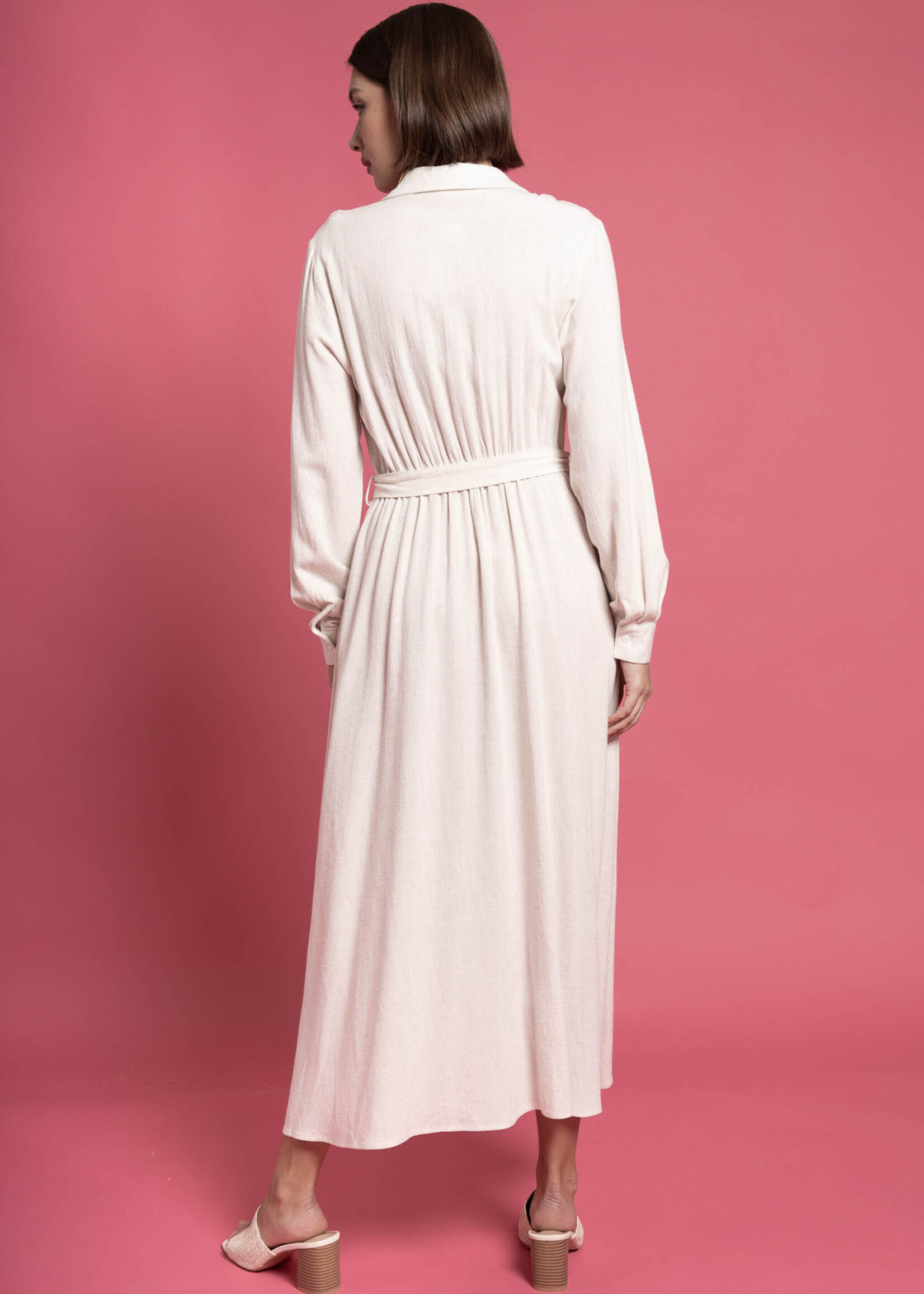 ROBE SAFARI LONGUES MANCHES - LIN