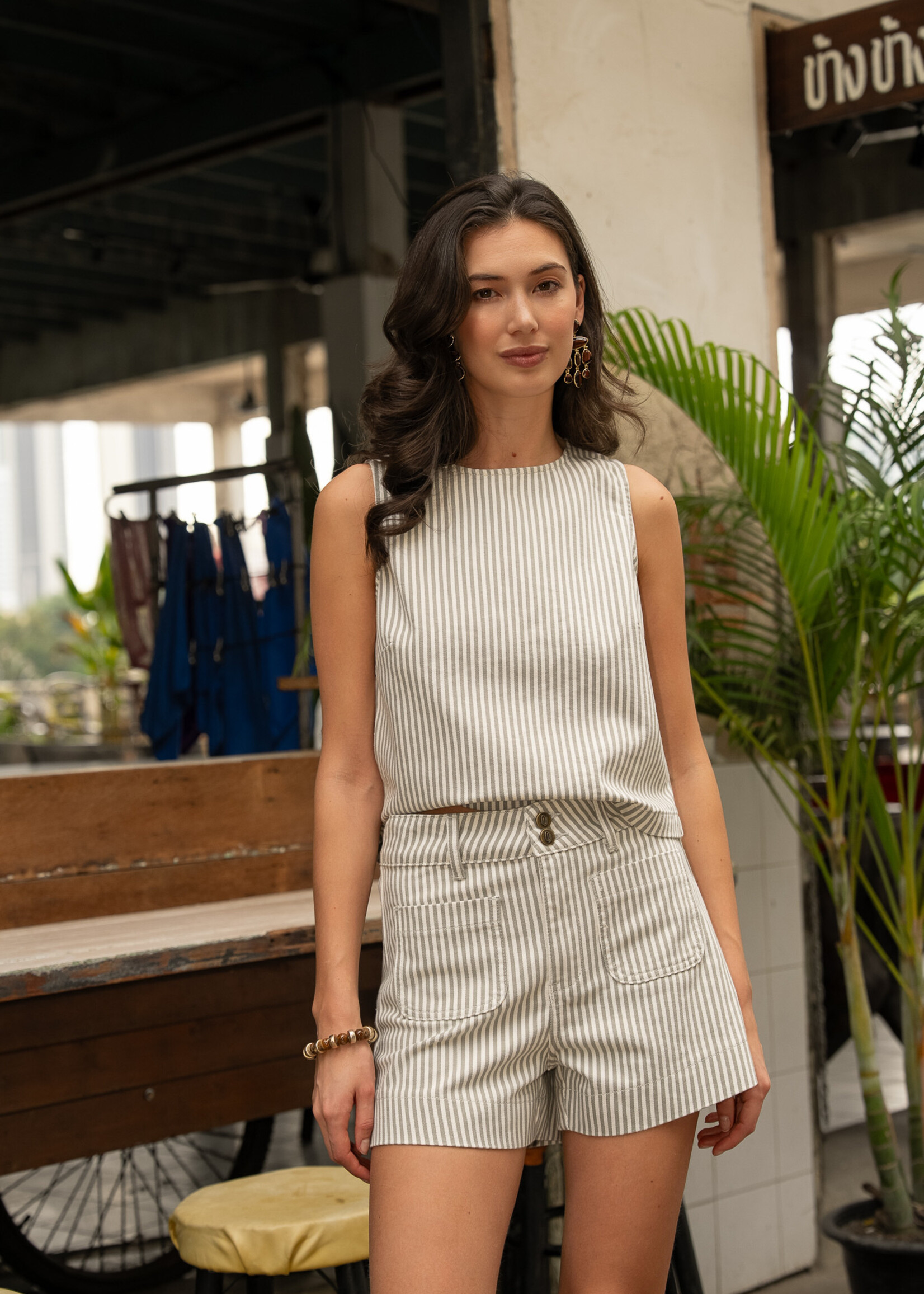 ORAIJE GESTREEPTE SHORT - SOPHIE
