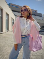 CHEMISE MARGUERITE ROSE BRODEE