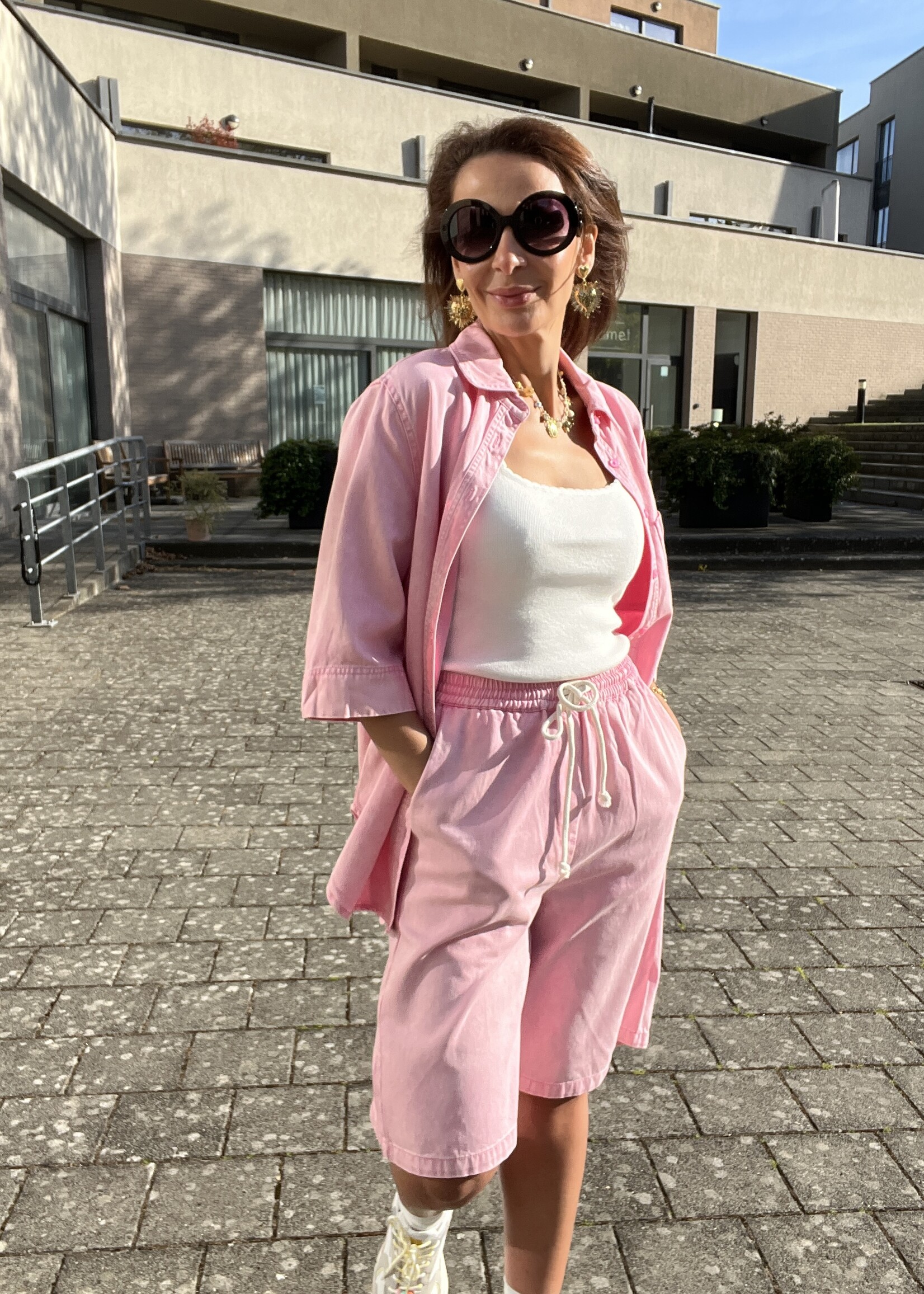 HALF LANGE SHORT  NERINA IN TENCEL