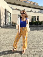 BROEK MET BLOEMENPRINT