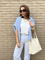 ORAIJE JEAN ELENETTE CROPPED WIDE FLARE