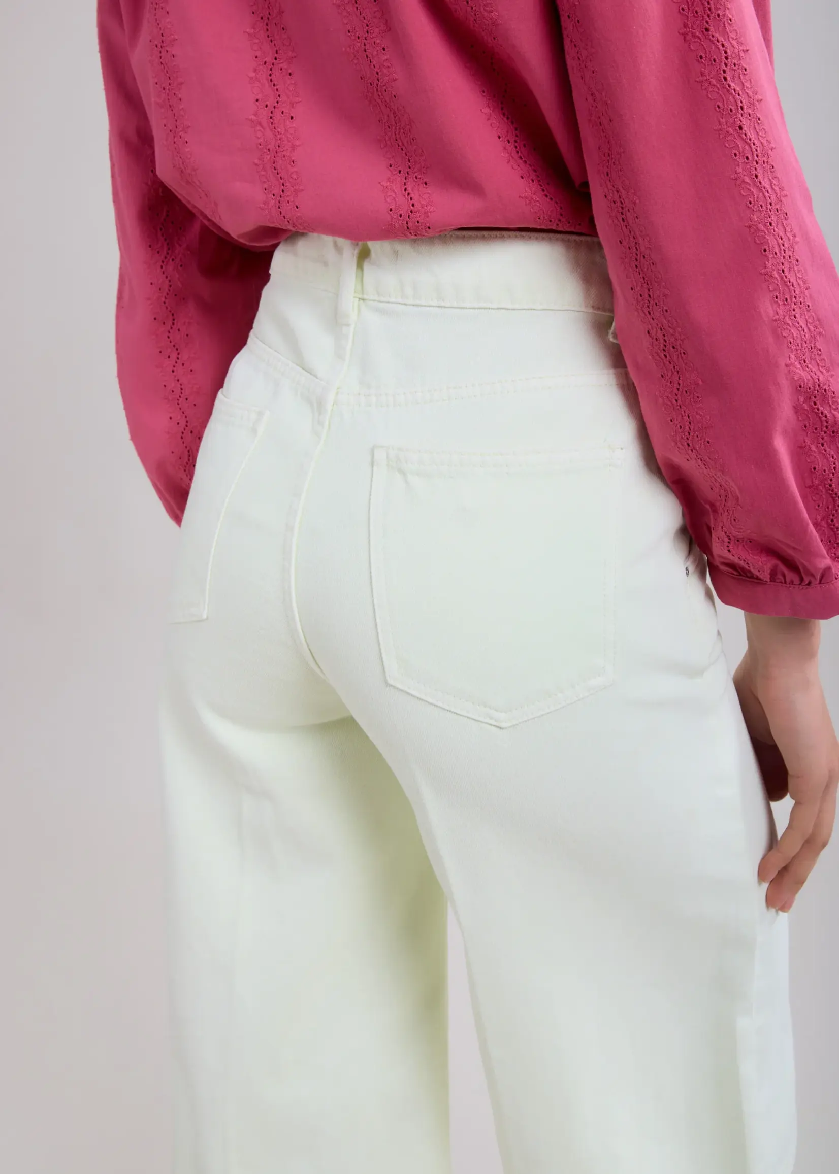 TOXIK3 TOXIK3 BERMUDA IN PASTEL DENIM - WIJDE PASVORM 100% KATOEN
