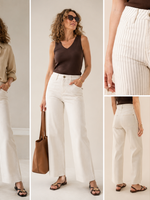 ORAIJE JEAN CROPPED WIDE LEG  VIENNA