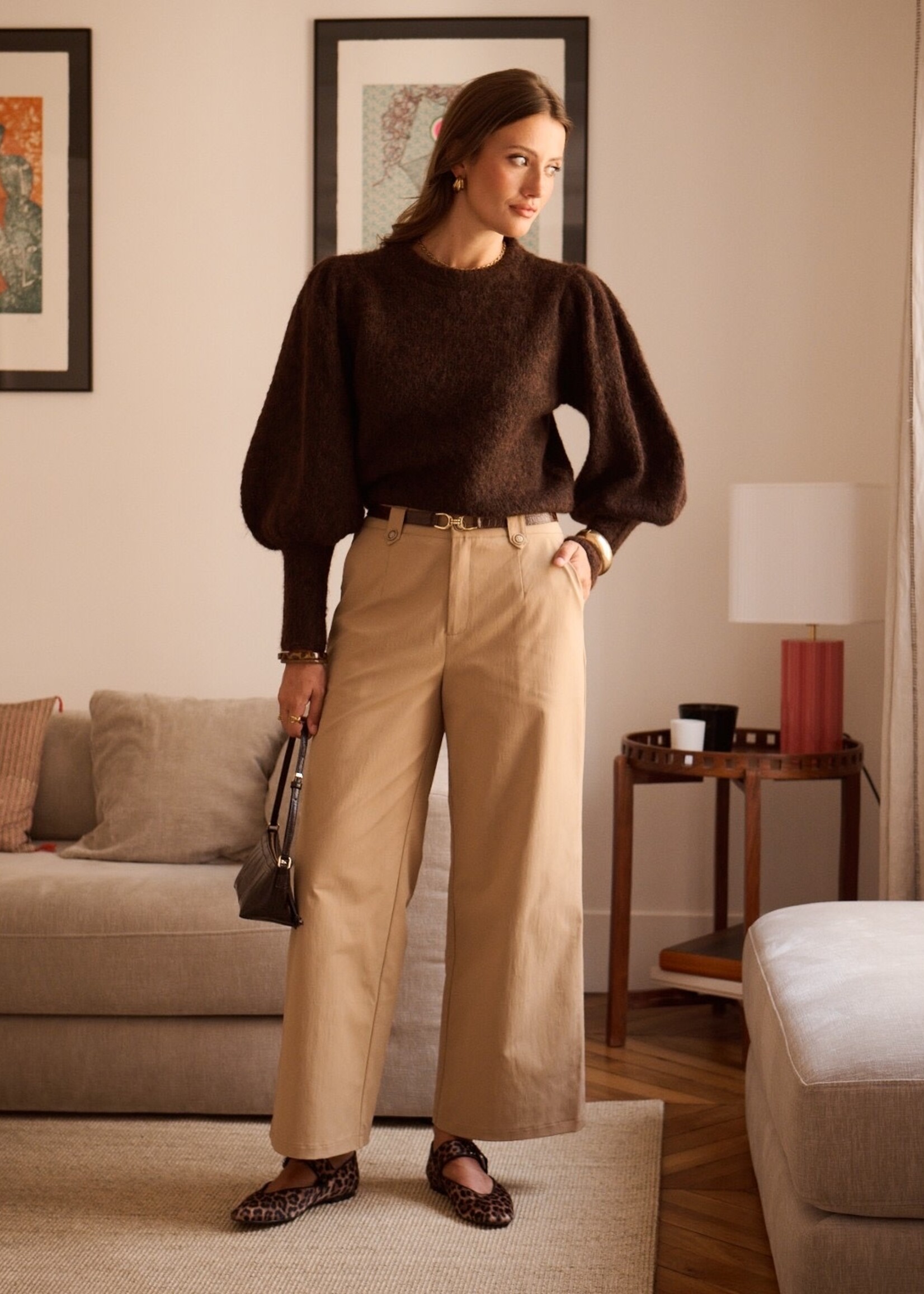 Pantalon large