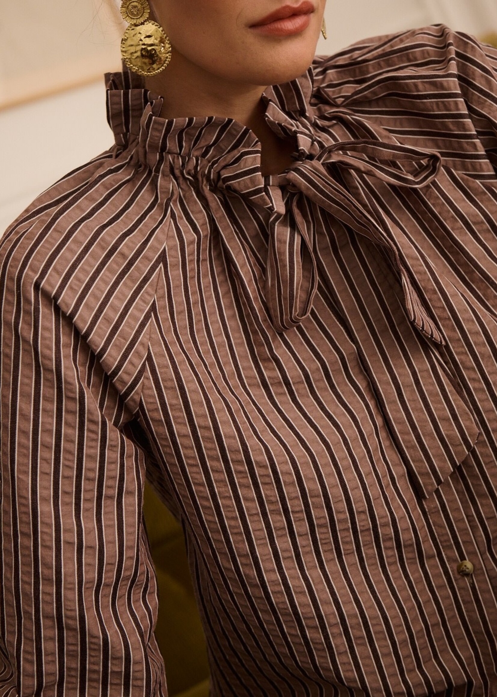 Chemise à rayures
