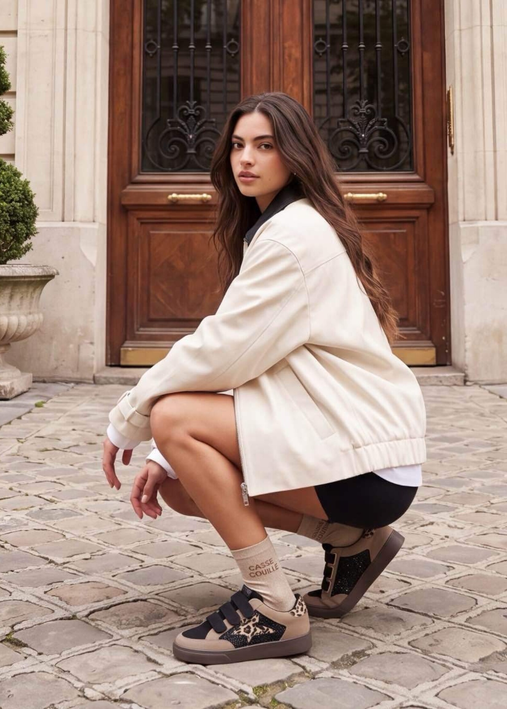 Chaussettes pailletées - casse couille - taille unique